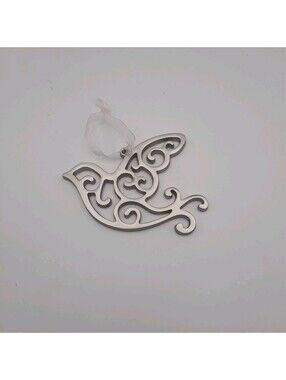 Dove Pewter Holiday Christmas Ornament